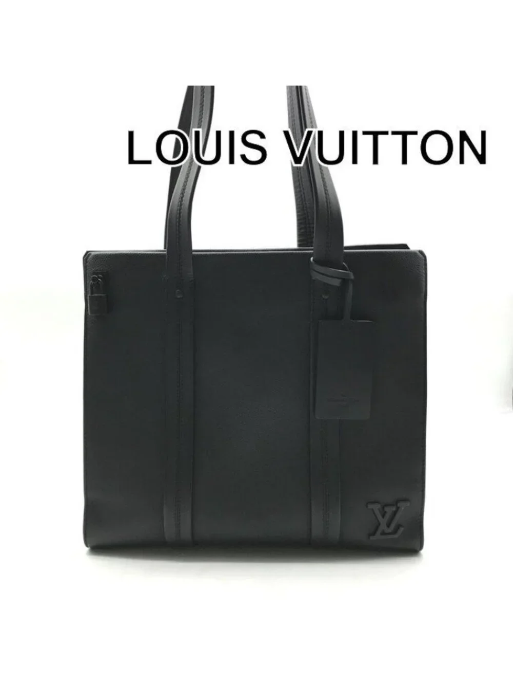 Louis Vuitton Aerogram Takeoff Tote Bag Black